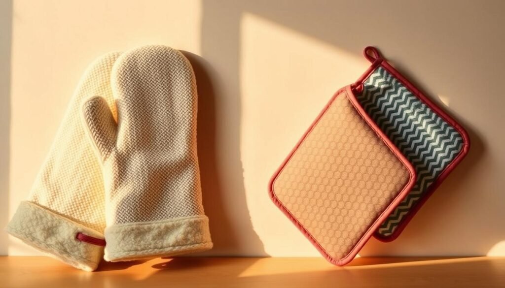 Oven Mitts vs Pot Holders