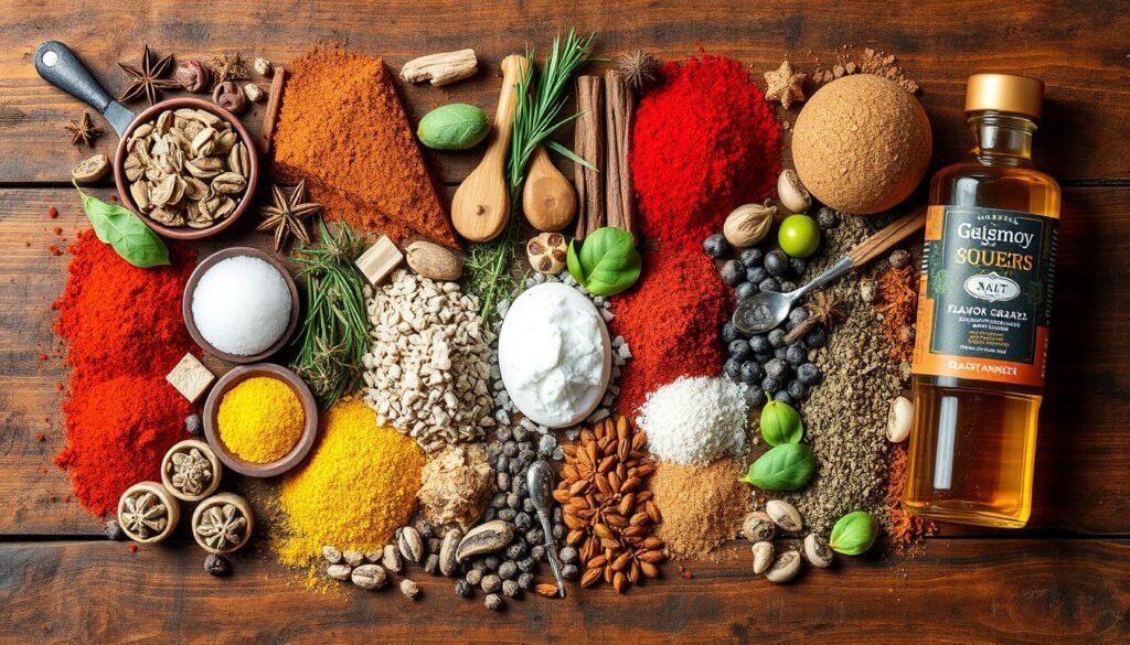 flavor boosters and seasonings