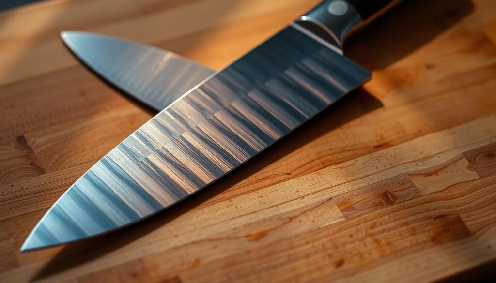 sharp chef's knife