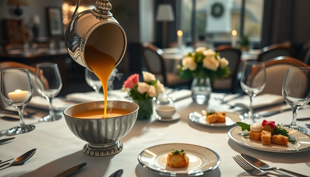 soup serving techniques